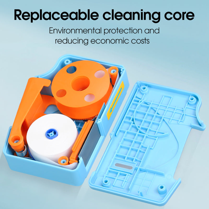 COMPTYCO AUA-550 Blue Cable Cleaning Tool 550 Times SC FC ST LC Connector Cleaner Fiber Optic Cleaning Box Fiber Optic C