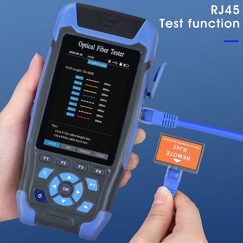 COMPTYCO AUA900D UPCinterface/900A APCinterface Optical Time Domain Reflectometer 60KM 9 in 1 Multifunctional 1310 1550n