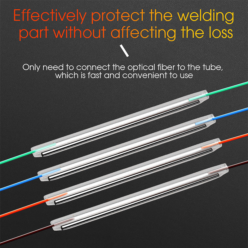 45/60mm Fiber Optic Heat Shrink Sleeve for Fusion Splicer Used in FTTH Fiber Optic Heat Shrink Tube Splicing Tube Sleeve