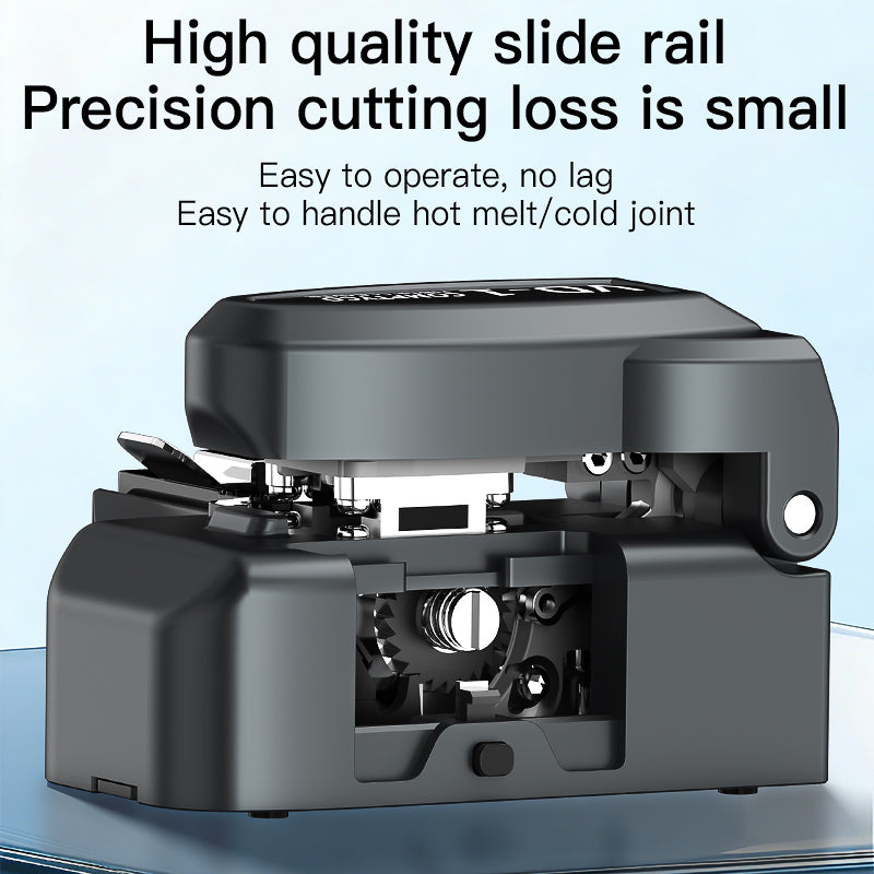 COMPTYCO VD-1 High Precision One-step Knife Optical Fiber Cutter for Fusion Splicing Fiber Optic Cleaver Hot Melt Fiber 
