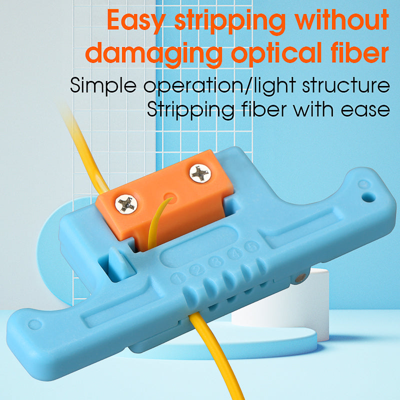 FTTH Mid-Span Access Tool 1.9-3.0mm HMSAT5 Longitudinal Cable Cutter Strip Center Cable Cutter Loose Casing Stripper Blu