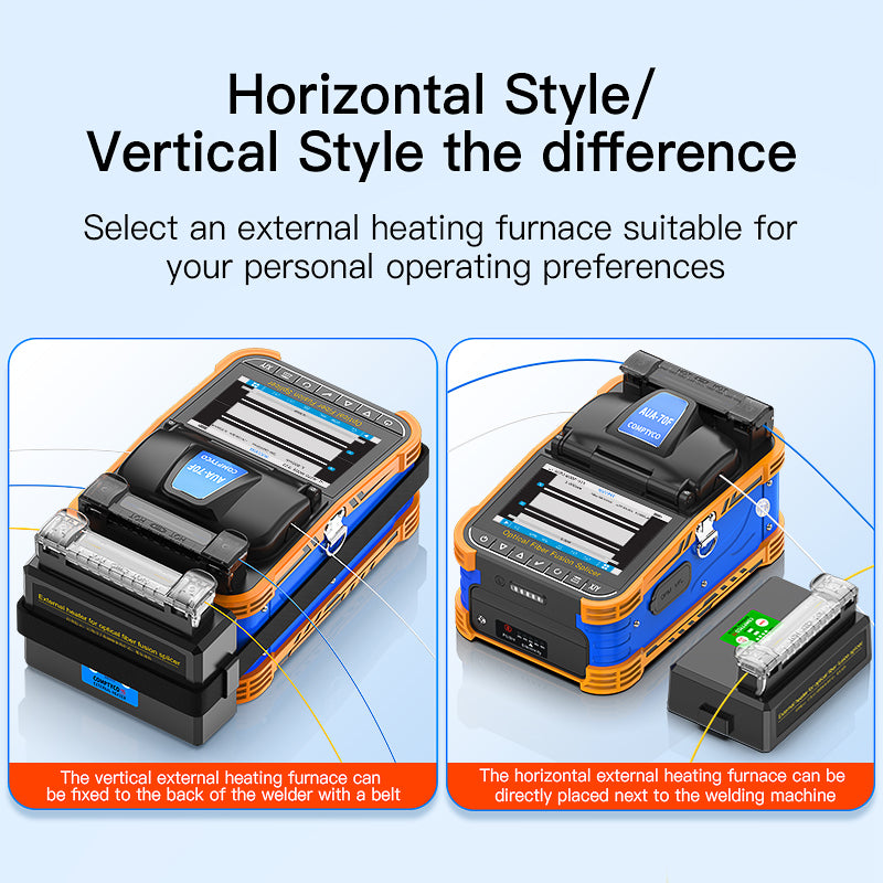 COMPTYCO H6/H8 Optical Fibre Fusion Splicer External Heating Furnace Single-core Heat Shrinkable Tube Heater External He