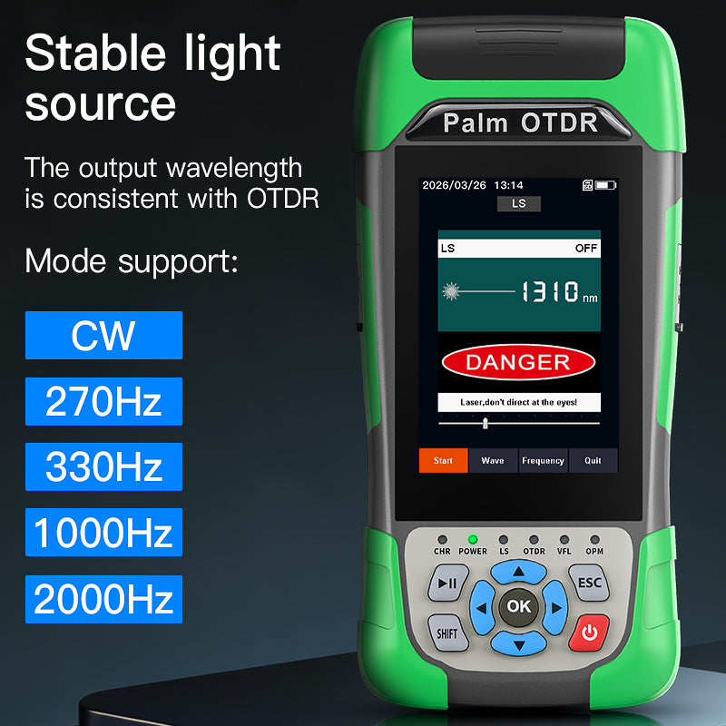 COMPTYCO 1310/1550/1610/1625/1650nm Optical Time Domain Reflectometer VFL OPM OLS RJ45 Test Live Testing OTDR De Fibra O