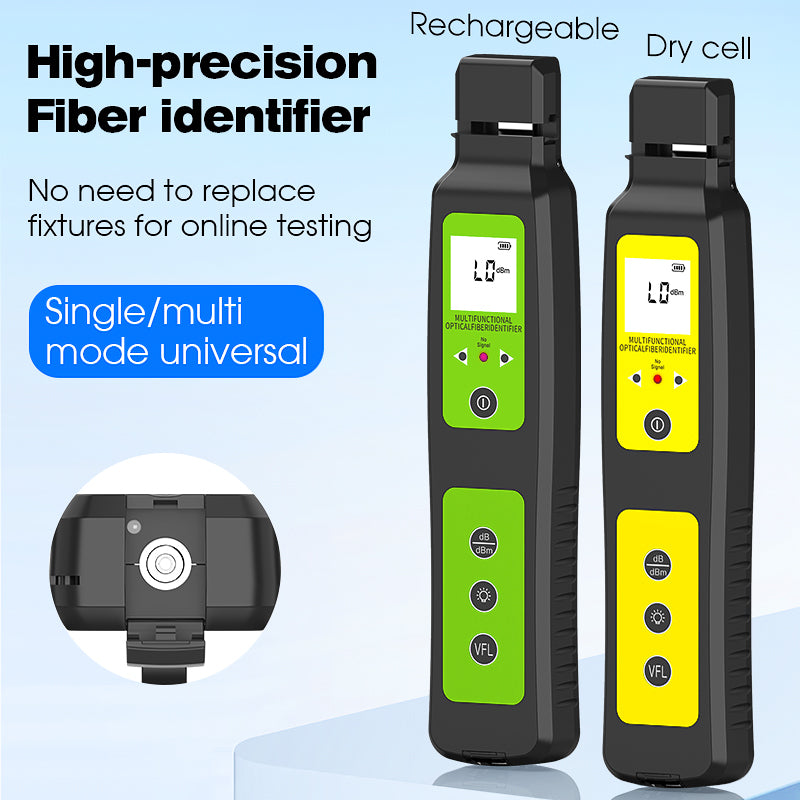 COMPTYCO A-60/A-60+ Optical Fiber Identifier with Visual Fault Locator 30mw VFL Fiber Optic Identifier with Laser Tester