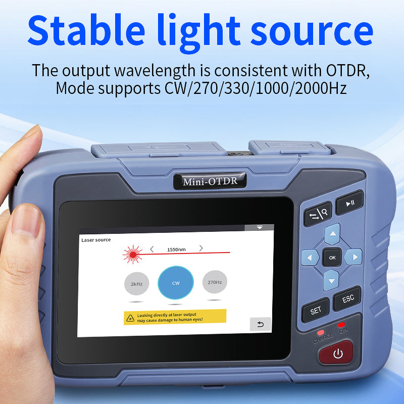 COMPTYCO AUA-D200U/A Multifunctional Optical Time Domain Reflectometer OPM VFL OLS Event Map 1310 1550nm Fiber Optic Tes