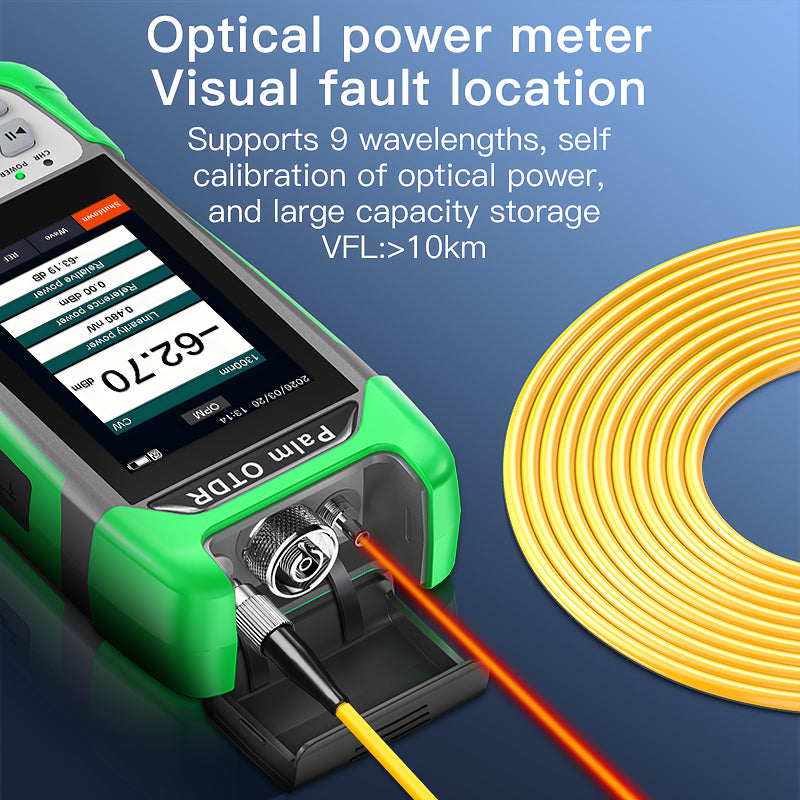 COMPTYCO 1310/1550/1610/1625/1650nm Optical Time Domain Reflectometer VFL OPM OLS RJ45 Test Live Testing OTDR De Fibra O