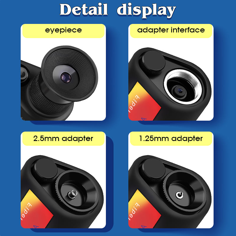COMPTYCO AUA-200X Fiber End Face Magnifier Fiber Optic Inspection Instrument SC/FC/ST/LC Interface Fiber Optic Microscop