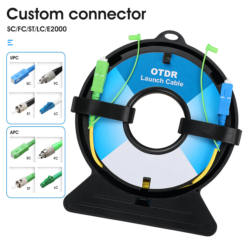 COMPTYCO SC/FC/ST/LC-UPC/APC OTDR Test Extension Line Customized Length/Type/Connector SM MM Fiber Optic OTDR Launch Cab