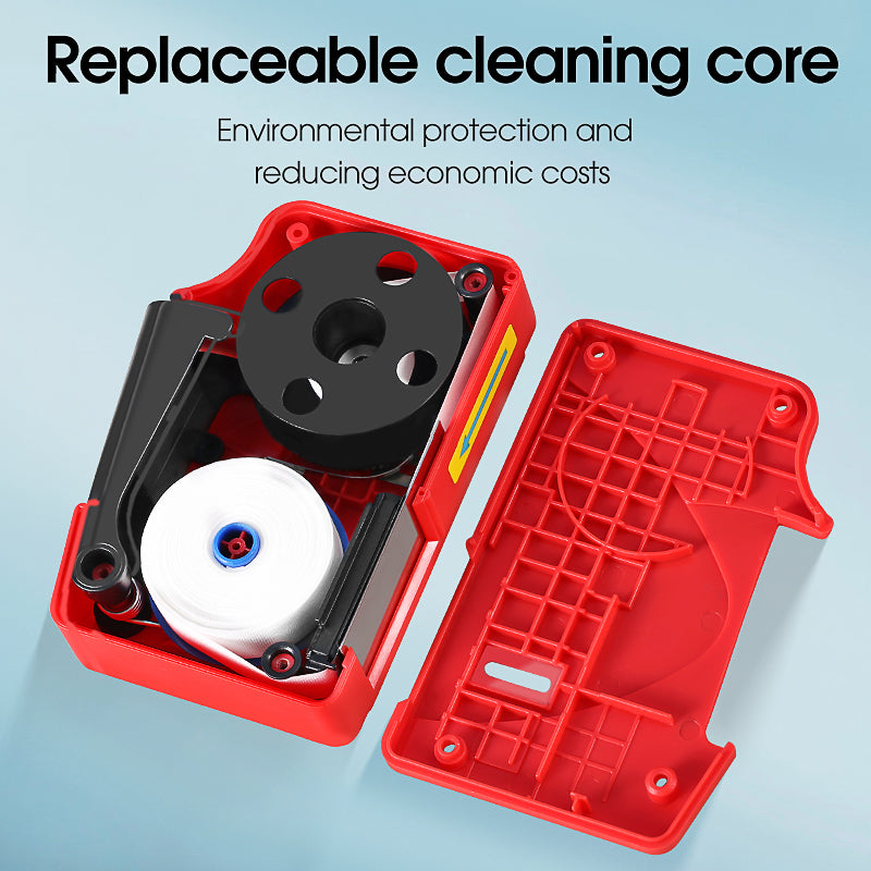 COMPTYCO AUA-550 Red Cable Cleaning Tool 550 Times SC FC ST LC Connector Cleaner Fiber Optic Cleaning Box Fiber Optic Cl