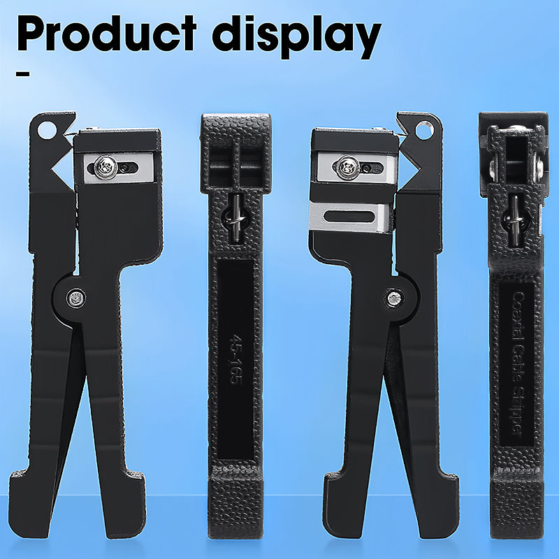 COMPTYCO 45-165 Coaxial Cable Stripper 4.8-7.9mm Optical Cable Slitter Wire Stripper Fiber Optic Splitter Stripper