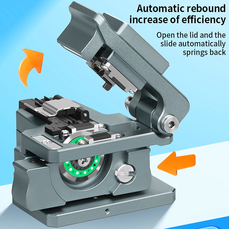 COMPTYCO FTTH Fiber Tool High Quality K1 Fiber Optic Cutter for Fusion Splicing Automatic Return Hot Melt Optical Fiber 