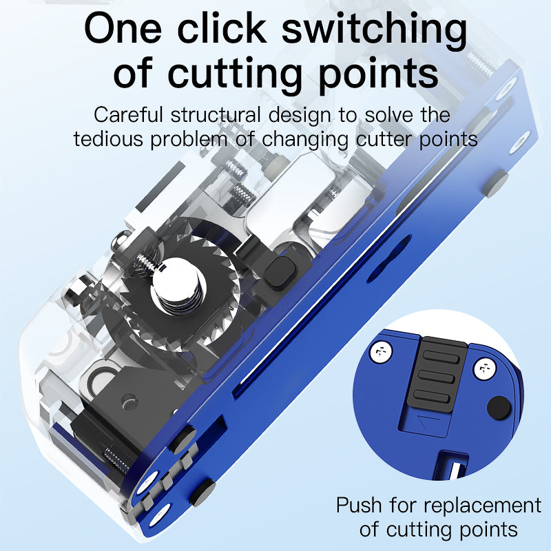 COMPTYCO High Precision One Step Fiber Optic Cleaver for Fusion Splicing VD-1 FTTH Optical Fiber Cutter Hot Melt Fiber C