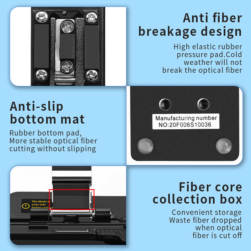 COMPTYCO Factory Price FTTH High Precision Fiber Optic Cutter for Fusion Splicing AUA-S2 SKL-S2 Hot Melt Optical Fiber C