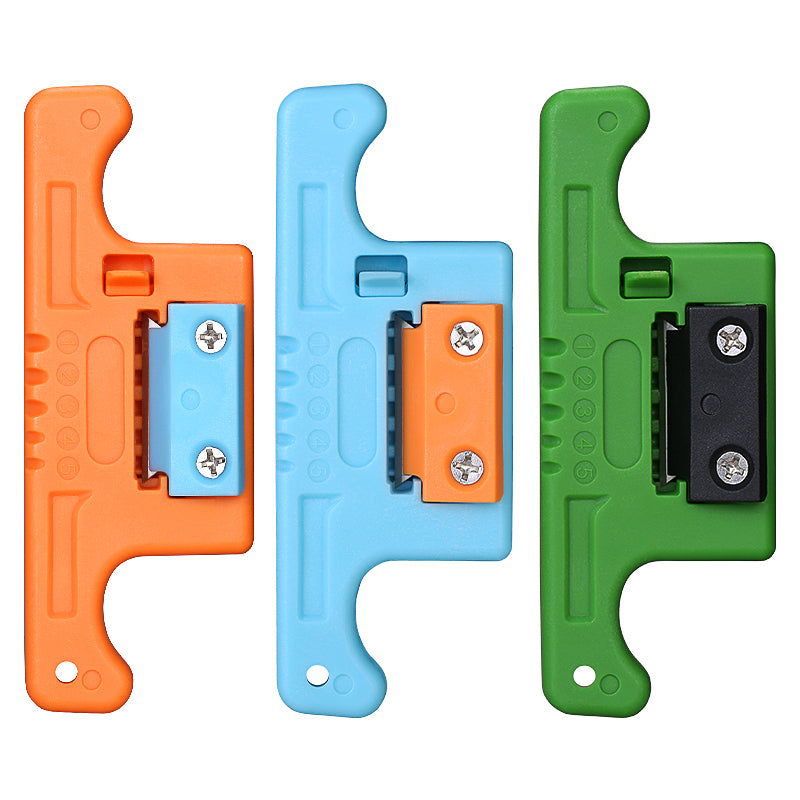 Mid-Span Access Tool 1.9-3.0mm HMSAT5 Longitudinal Cable Cutter Strip Center Cable Cutter AUA-05 Loose Casing Stripper 3