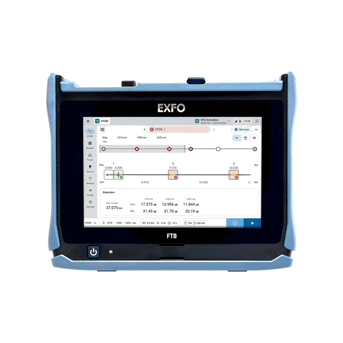 EXFO FTB Lite 750D OTDR